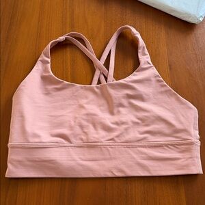 lululemon athletica energy longline bra medium support b-d cups